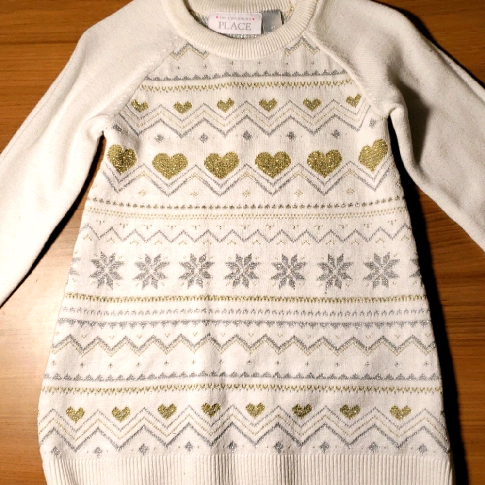 Toddler Girls Sweater Dress